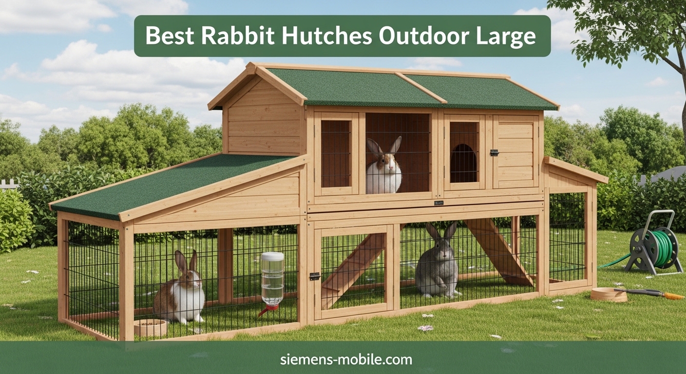 5 Best Rabbit Hutches Outdoor Large (May 2026) Complete Guide