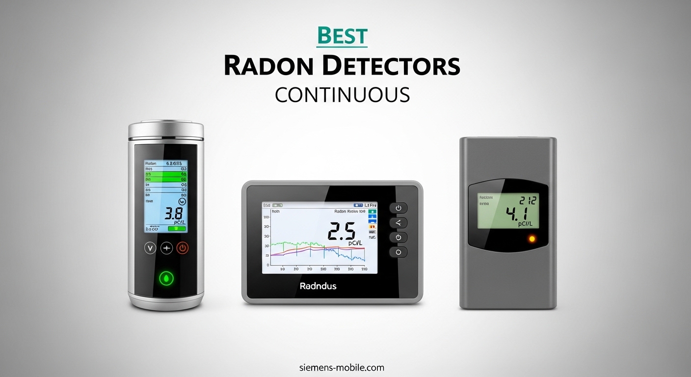 Best Radon Detectors Continuous