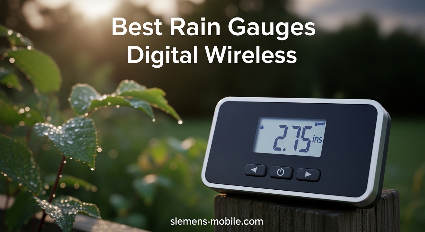 Best Rain Gauges Digital Wireless