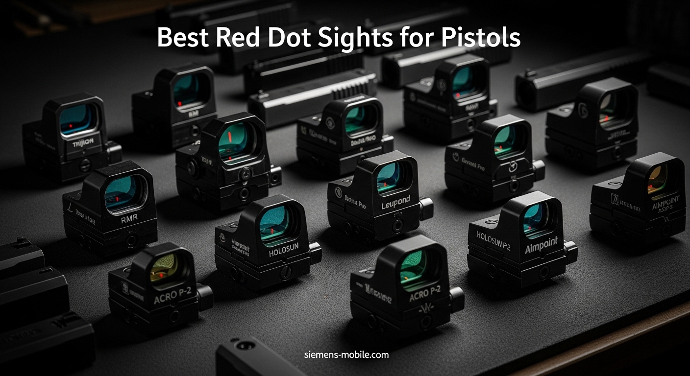 Best Red Dot Sights for Pistols