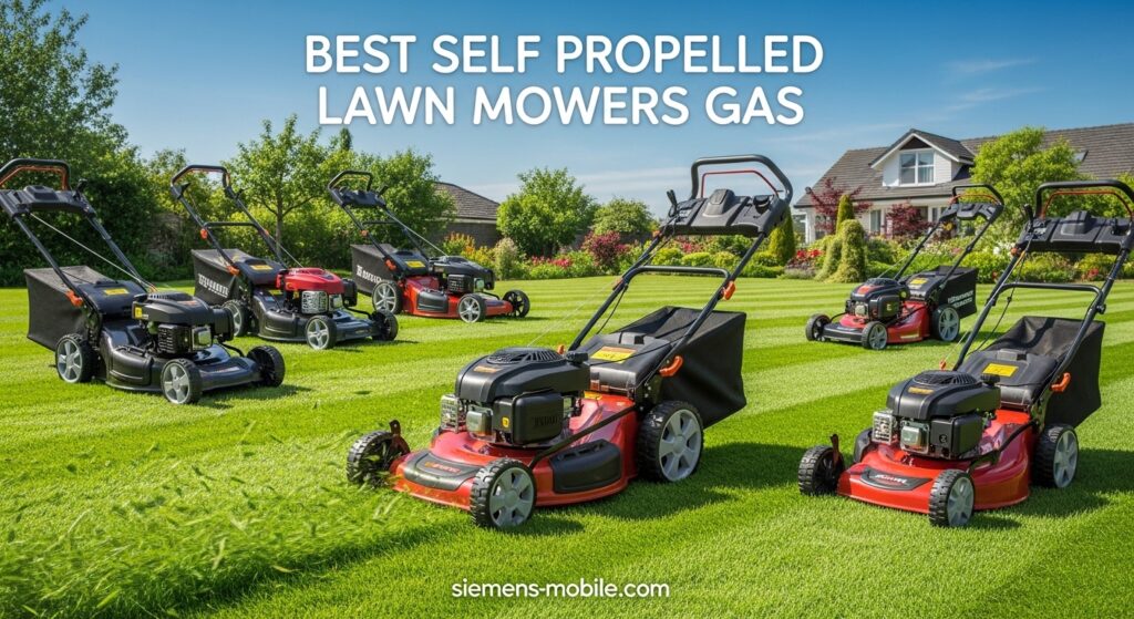 Best Self Propelled Lawn Mowers Gas