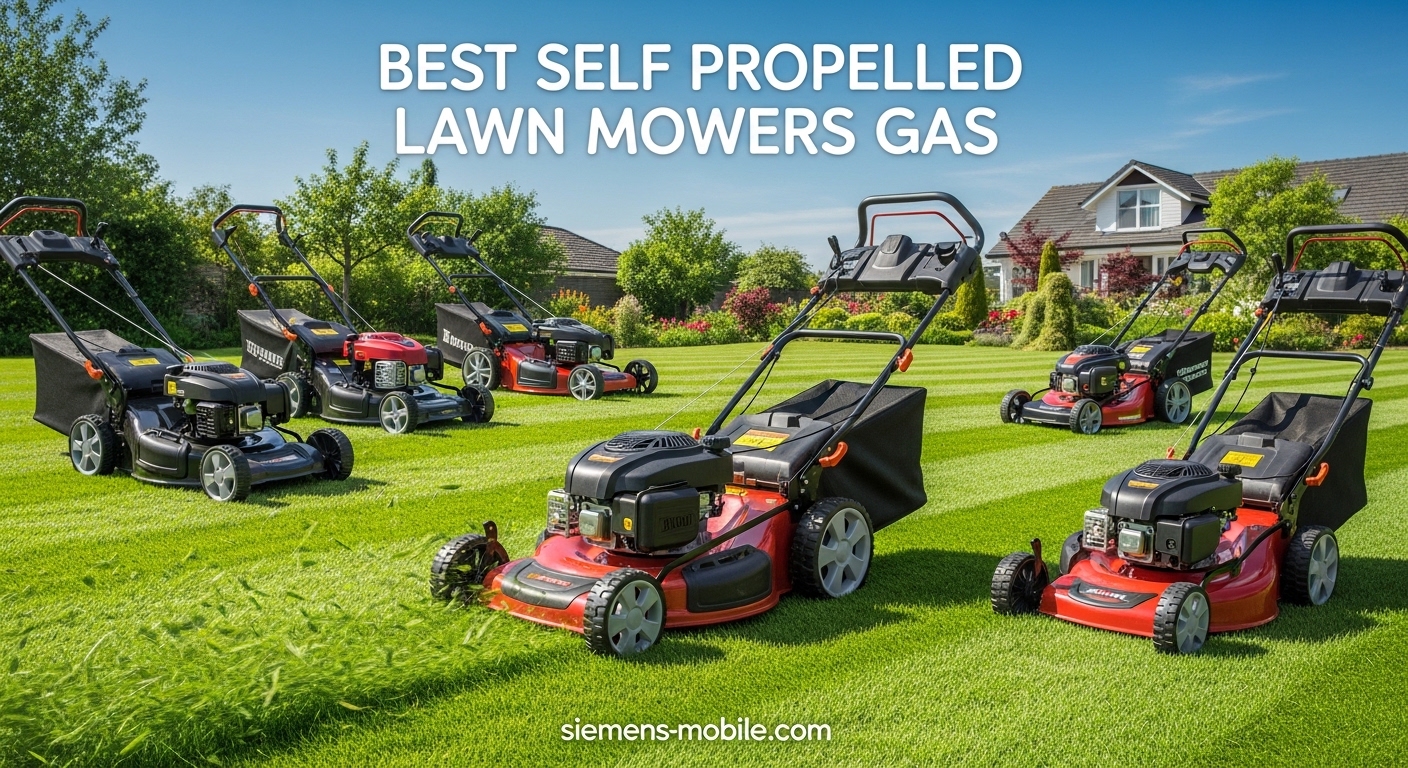 Best Self Propelled Lawn Mowers Gas