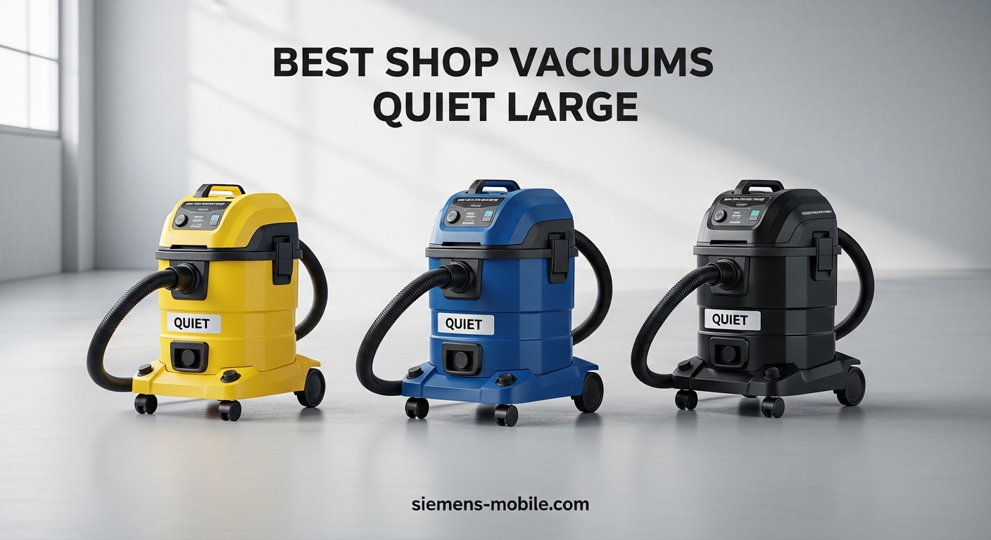 Best Shop Vacuums Quiet Large