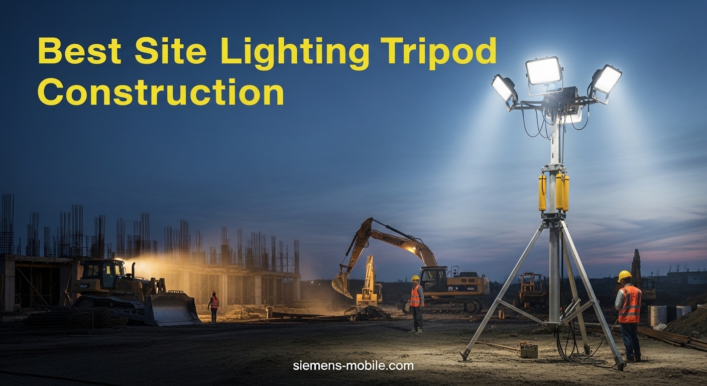 Best Site Lighting Tripod Construction