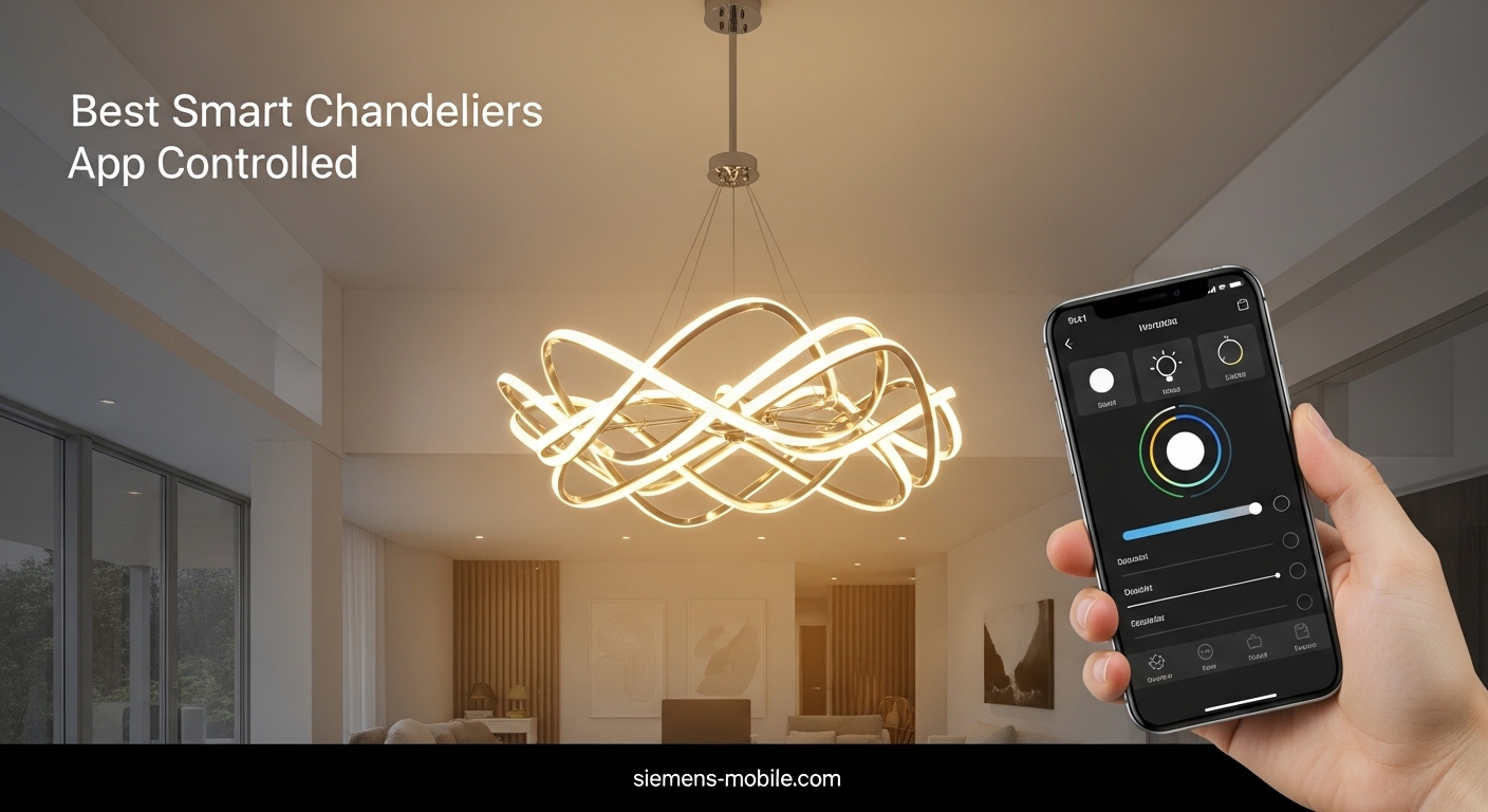 Best Smart Chandeliers App Controlled