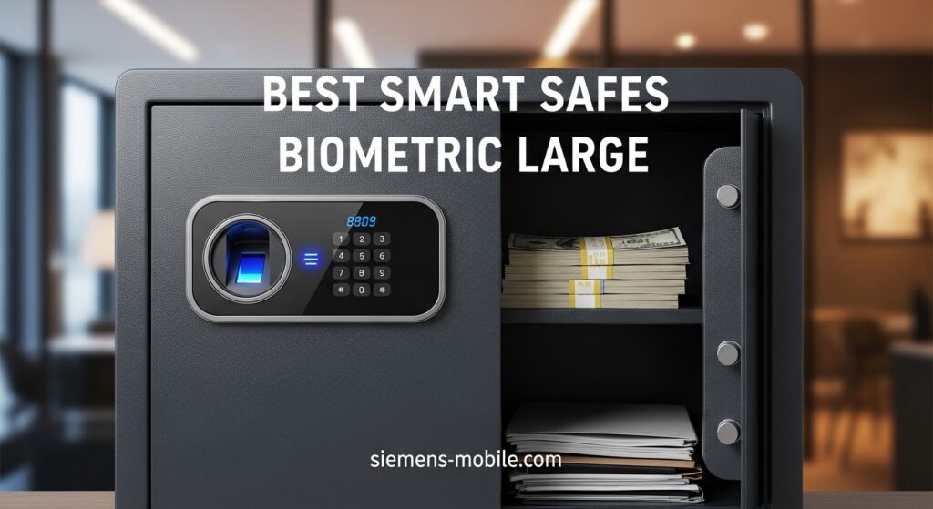Best Smart Safes Biometric Large