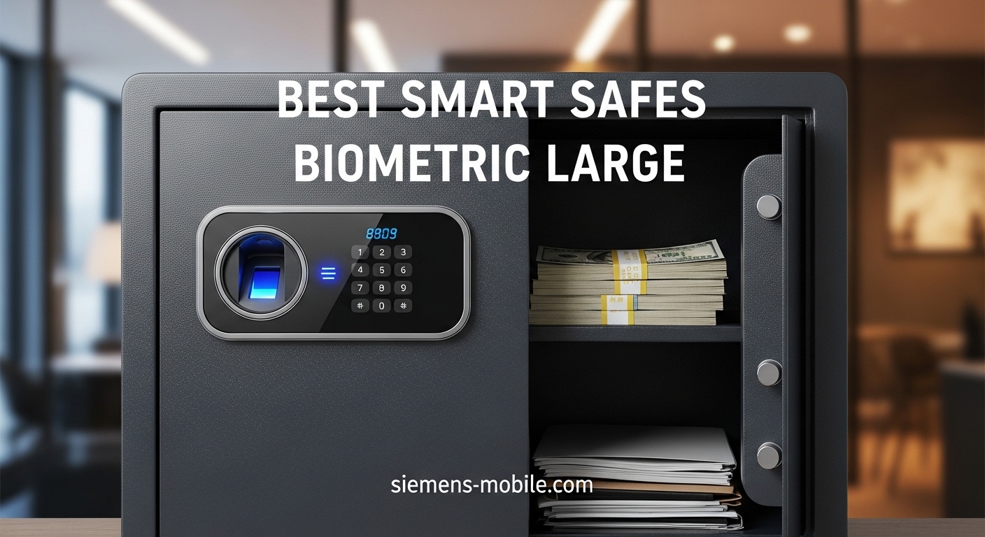 Best Smart Safes Biometric Large