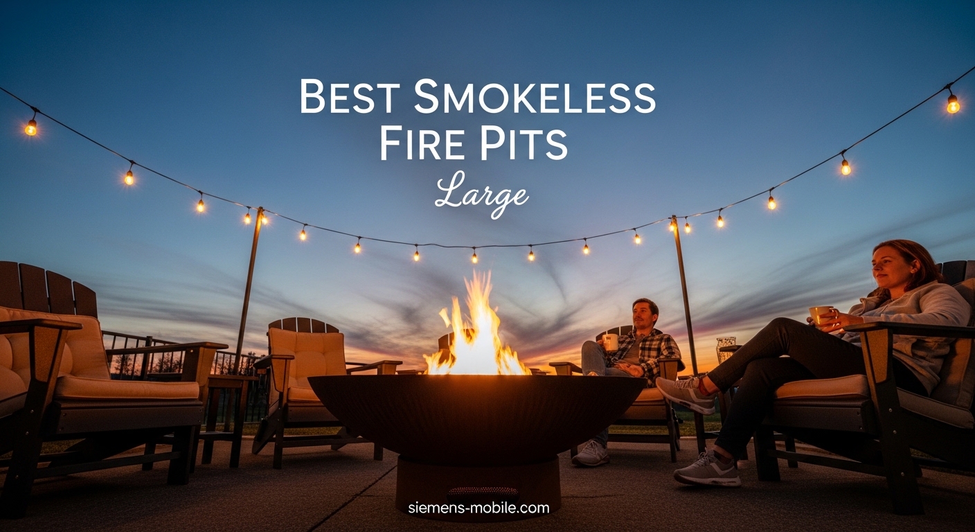 Best Smokeless Fire Pits Large
