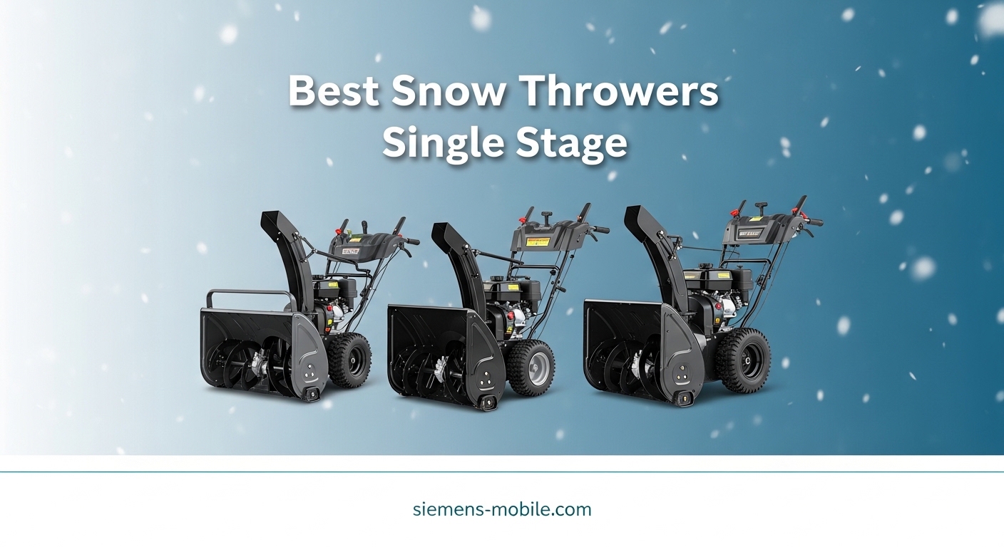 Best Snow Throwers Single Stage