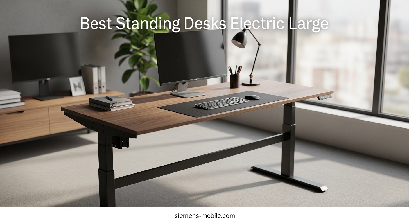 Best Standing Desks Electric Large