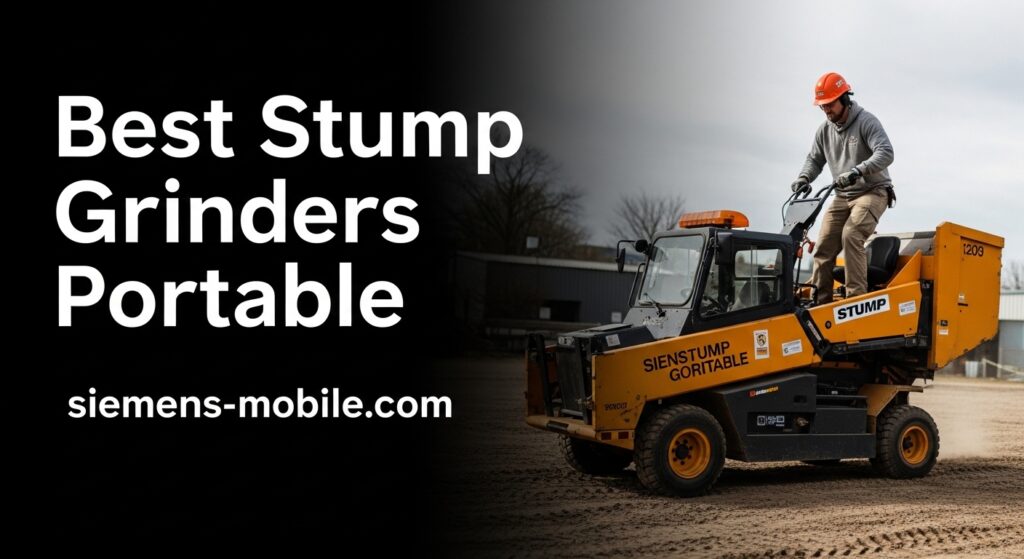 Best Stump Grinders Portable