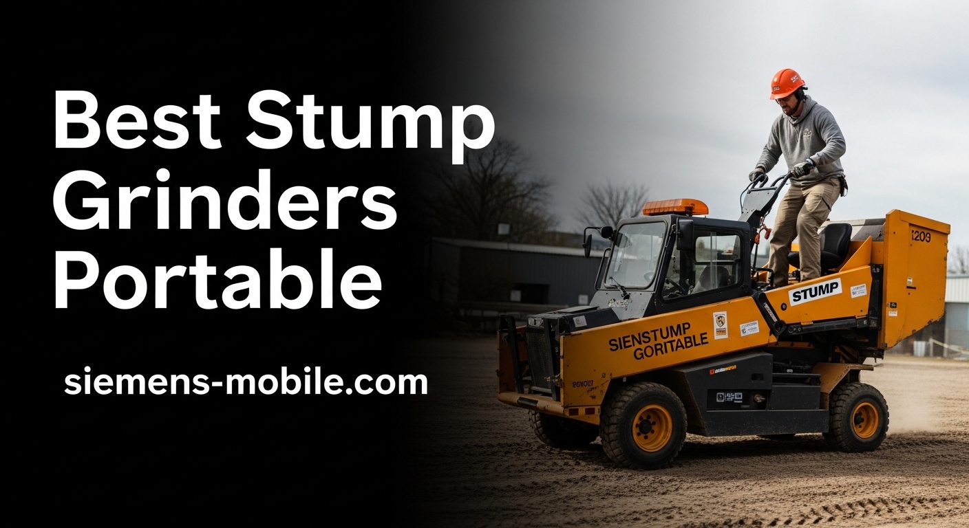 Best Stump Grinders Portable