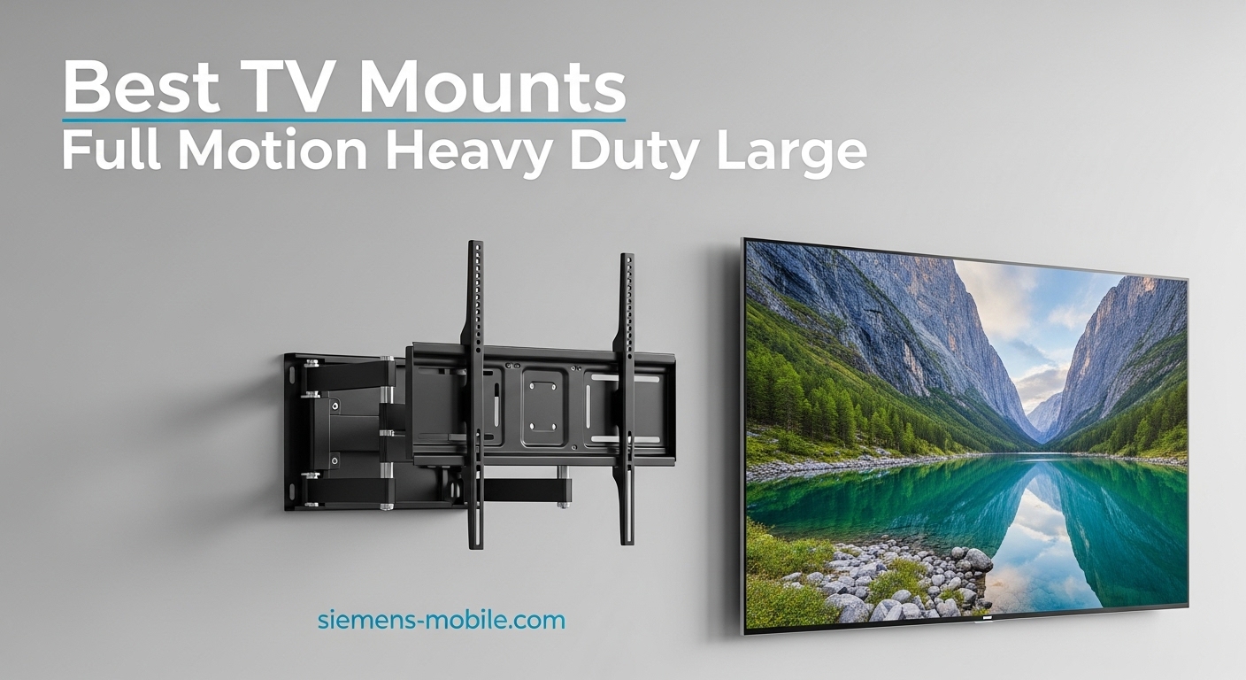 Best TV Mounts Full Motion Heavy Duty Large