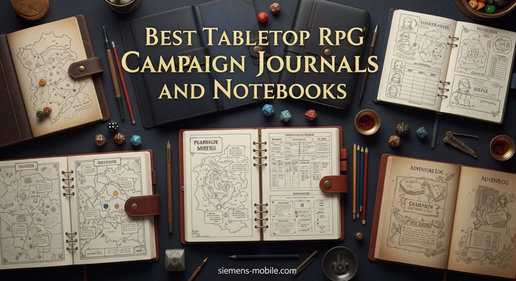 Best Tabletop RPG Campaign Journals and Notebooks