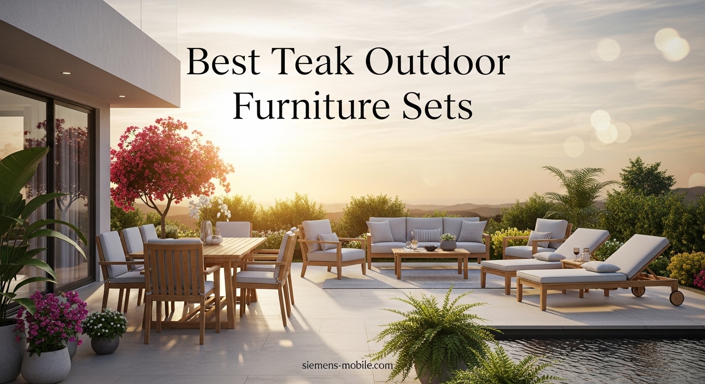 Best Teak Outdoor Furniture Sets
