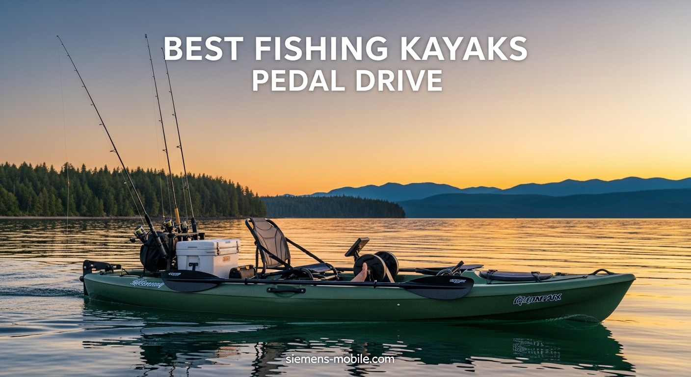 Best Fishing Kayaks Pedal Drive