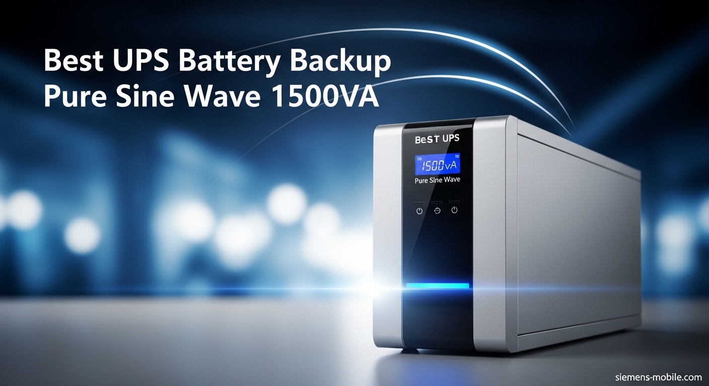 Best UPS Battery Backup Pure Sine Wave 1500VA