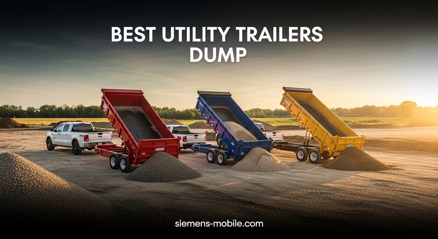 Best Utility Trailers Dump