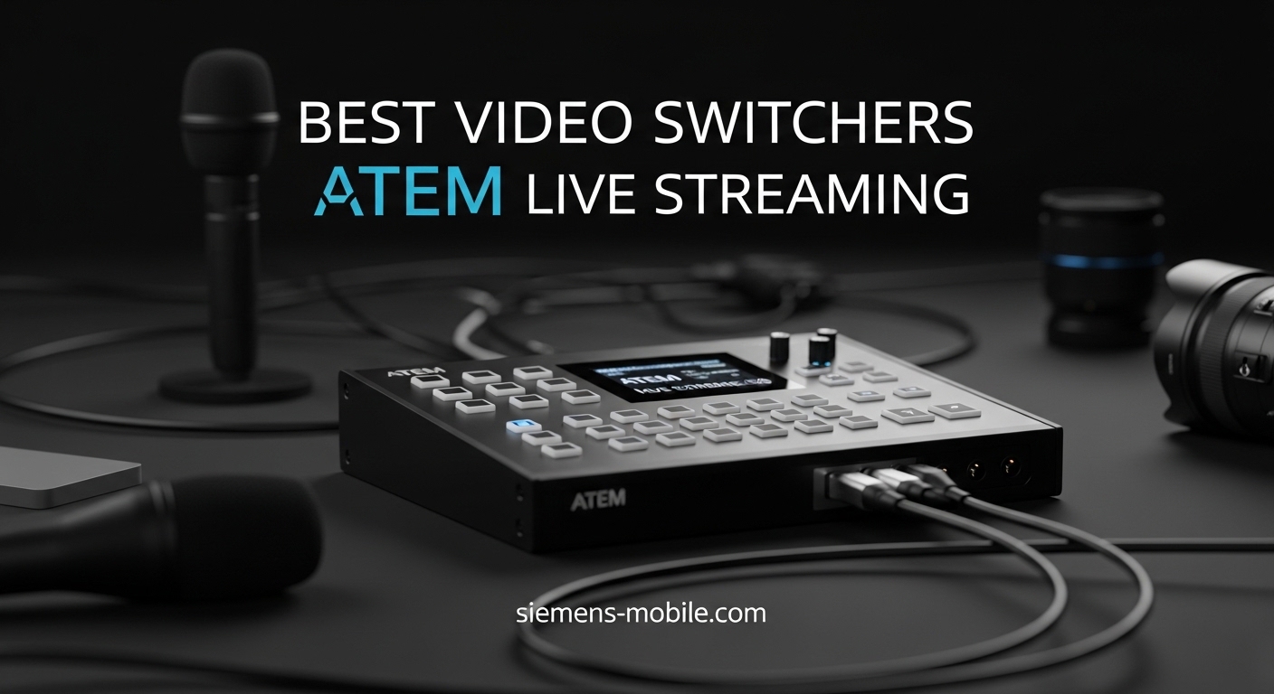 Best Video Switchers ATEM Live Streaming