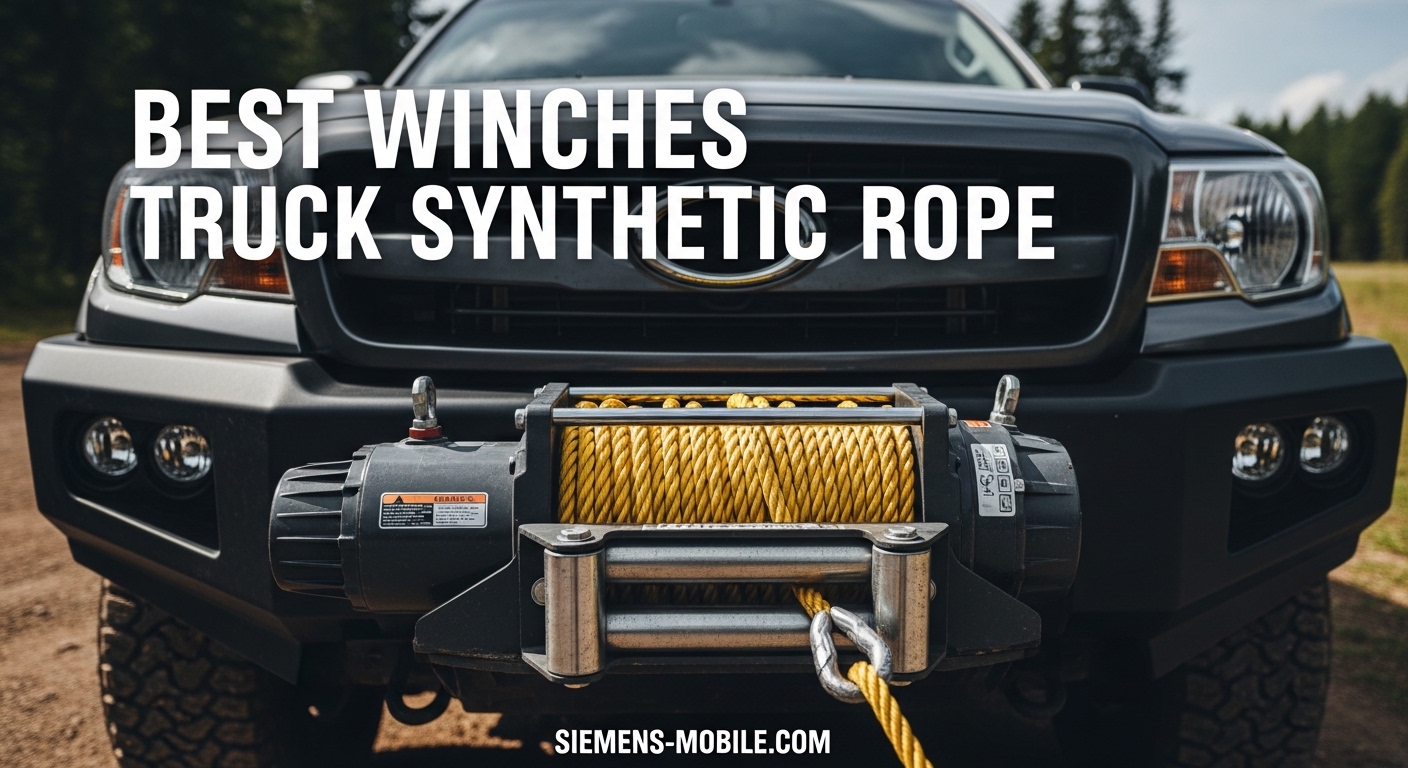 Best Winches Truck Synthetic Rope