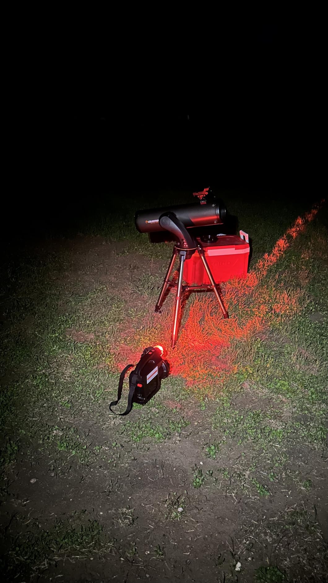 Celestron - PowerTank 12 Telescope Battery - Rechargeable Portable 12V Power Supply for Computerized Telescopes - 84 Wh Power - Built-in 2 USB Ports, Cigarette Lighter Adapter, Built-in Flashlight customer photo 2