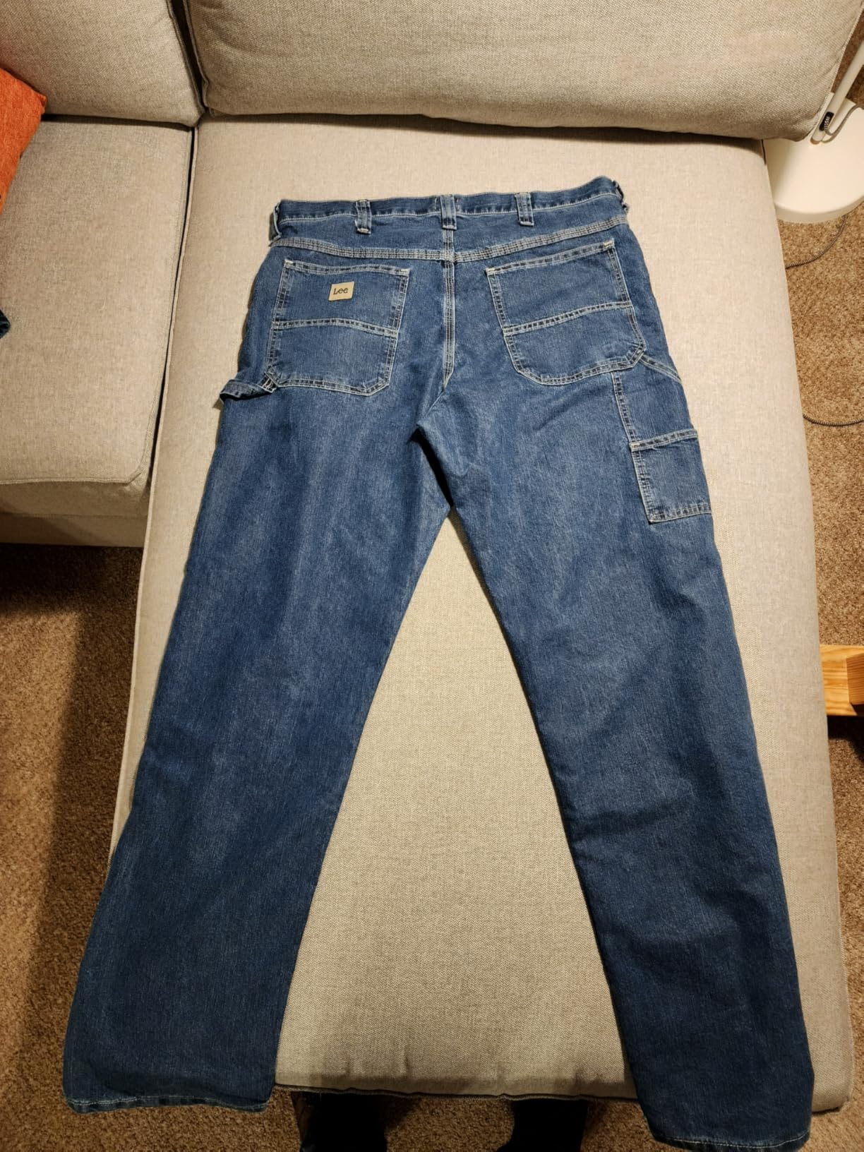 Carhartt Men's Loose Fit Straight Leg Carpenter Jean customer photo 1