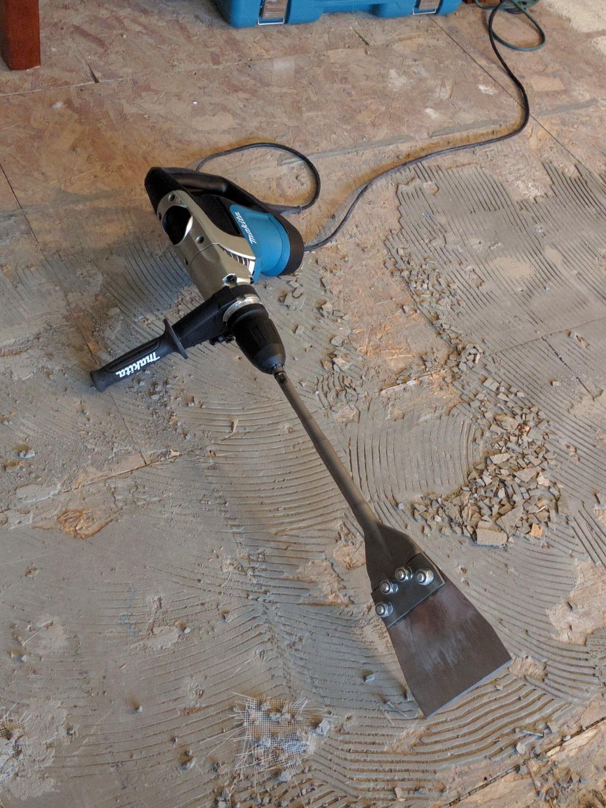 BOSCH HS1918 6 In. x 25 In. SDS-max Hammer Steel Floor Scraper customer photo 2