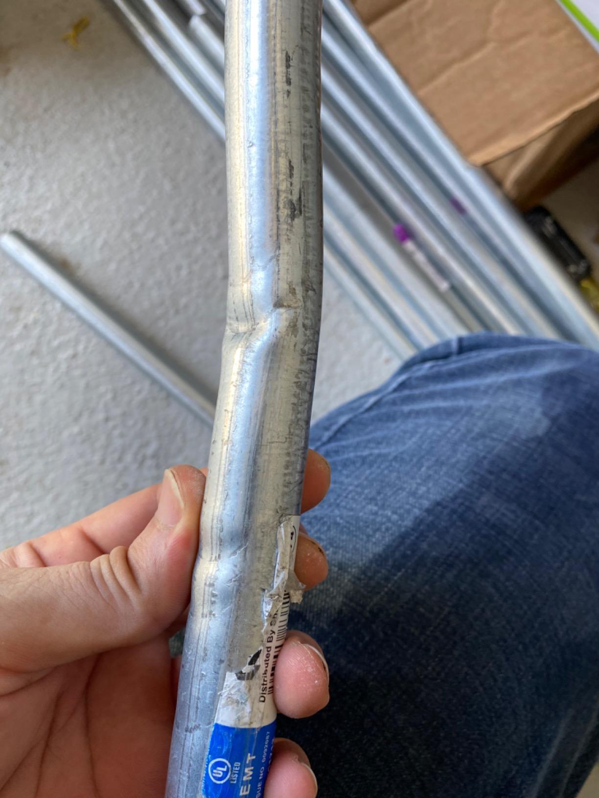 Gardner Bender 961N BigBen Aluminum Conduit Hand Bender Head, 3/4 inch EMT and 1/2 inch Rigid, Industry Standard Measurements customer photo 2