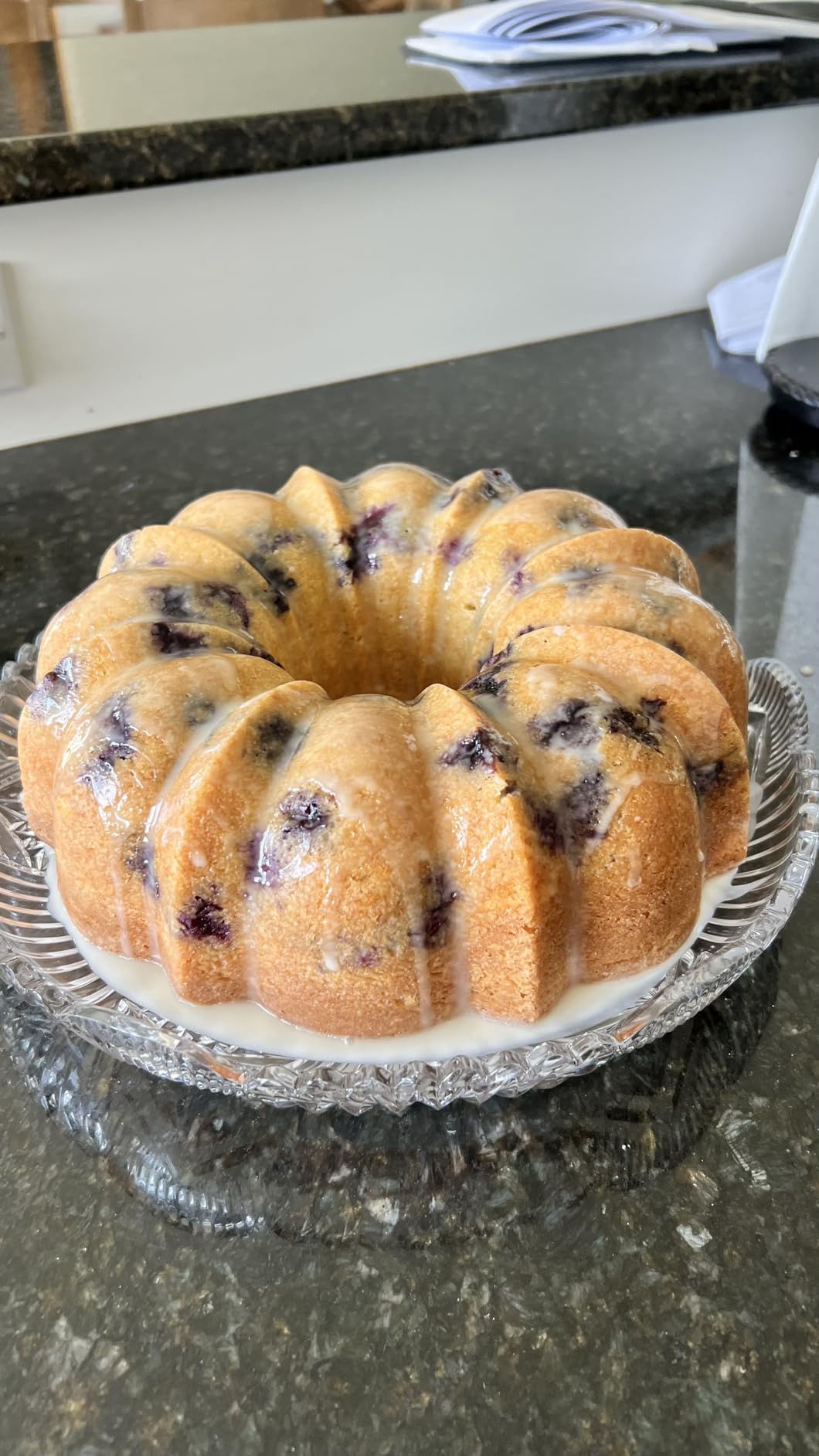 Nordic Ware Original Bundt, 12-Cup, Graphite customer photo 2
