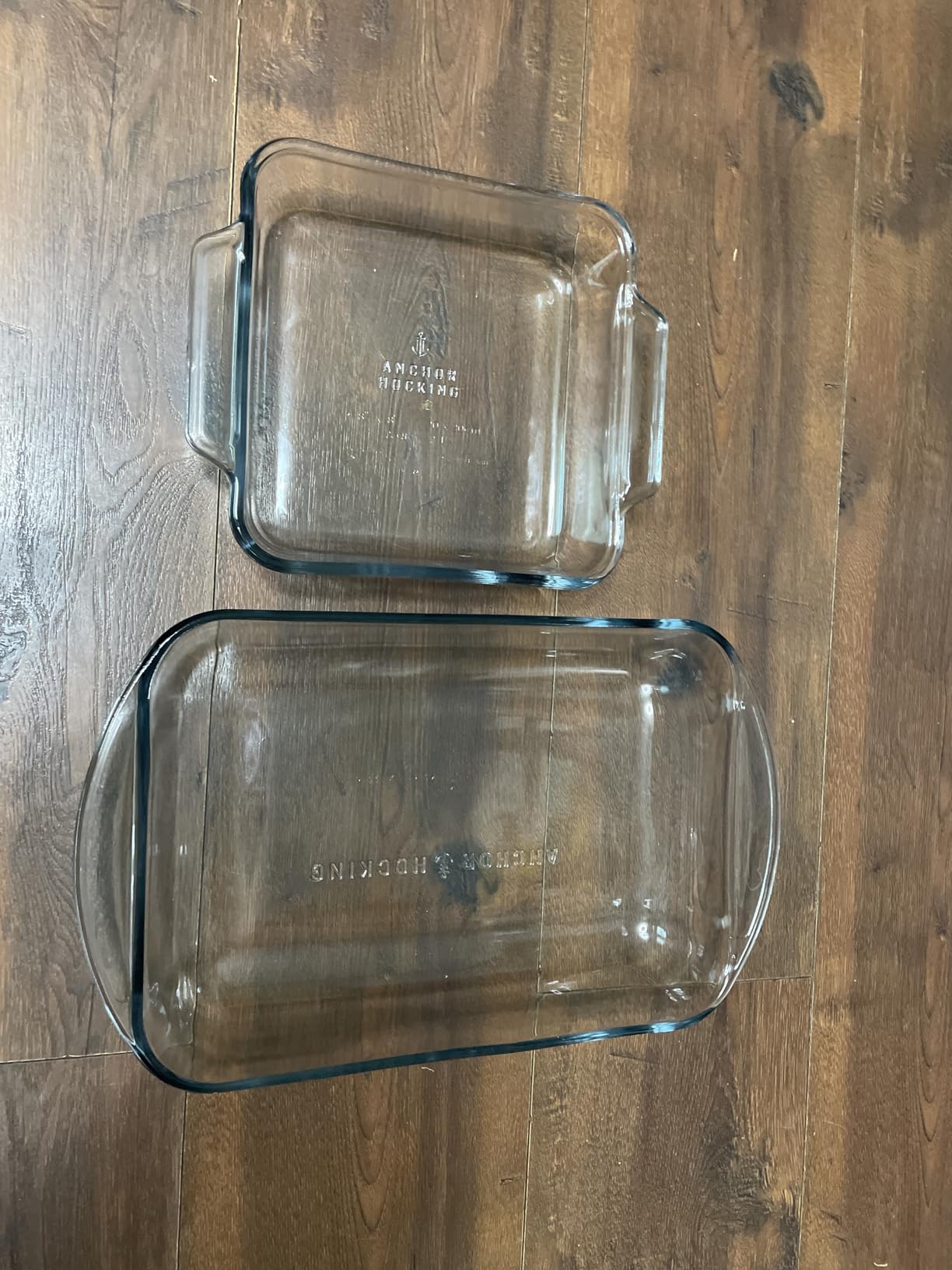Anchor Hocking Glass Baking Dishes for Oven, 2 Piece Set (2 Qt & 3 Qt Glass Casserole Dishes) customer photo 1