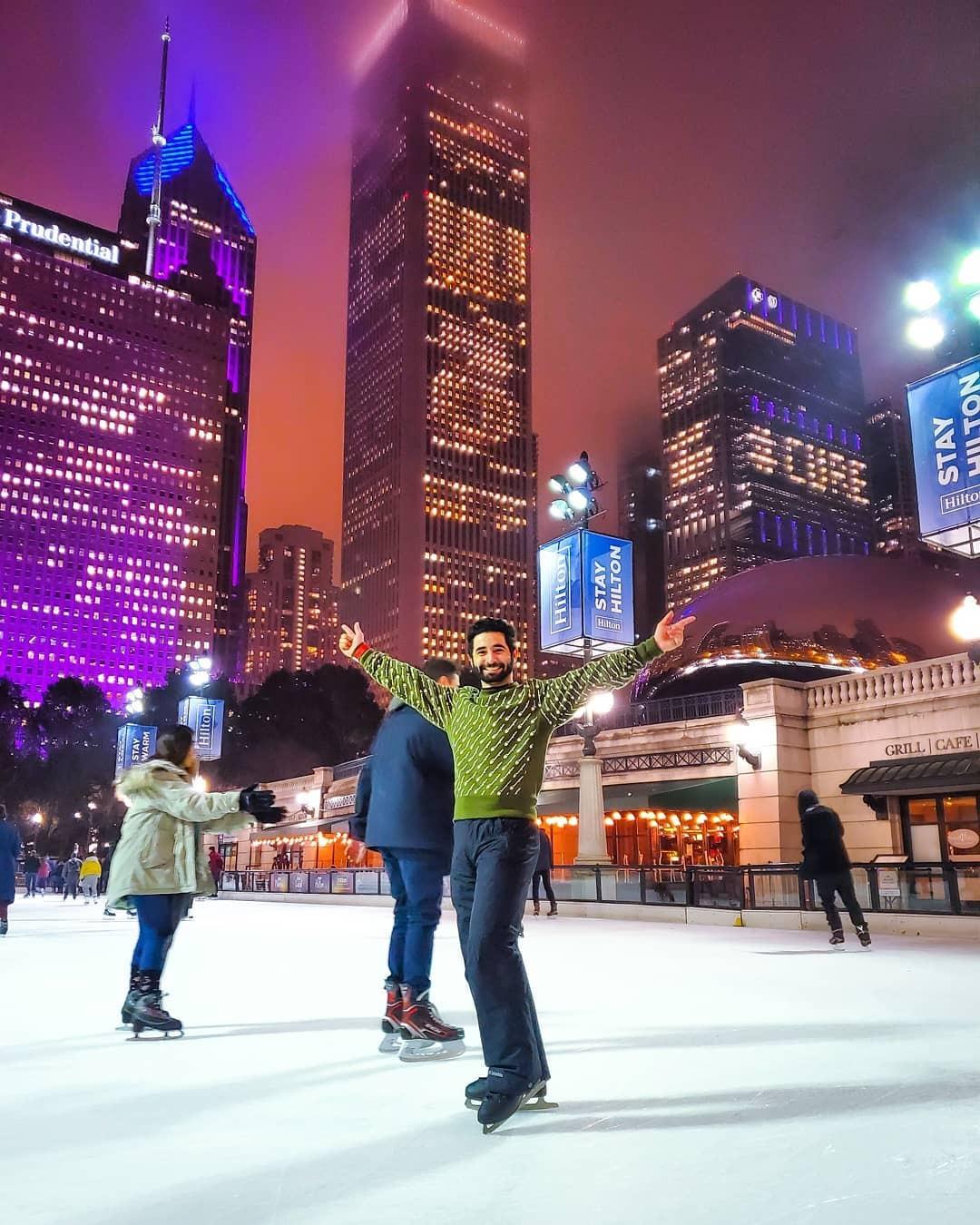 American Athletic Tricot Lined Men's Ice Skates - Recreational Figure Skates with Ankle Support, Padded Lining, Stainless Steel Blades customer photo 1