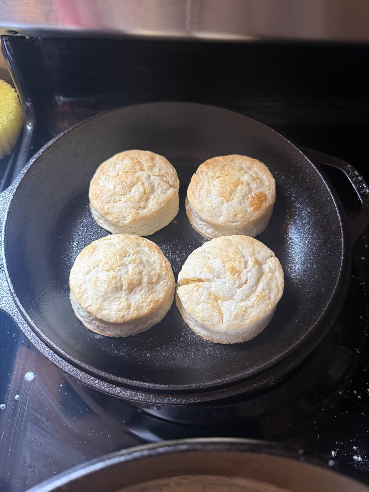 Lodge Cast Iron Double Dutch Oven 5 Quart - Pre-Seasoned 2-in-1 Cast Iron Cookware - Pot & Skillet Combo - Even Heat Retention - Oven-Safe, Versatile Pot customer photo 2