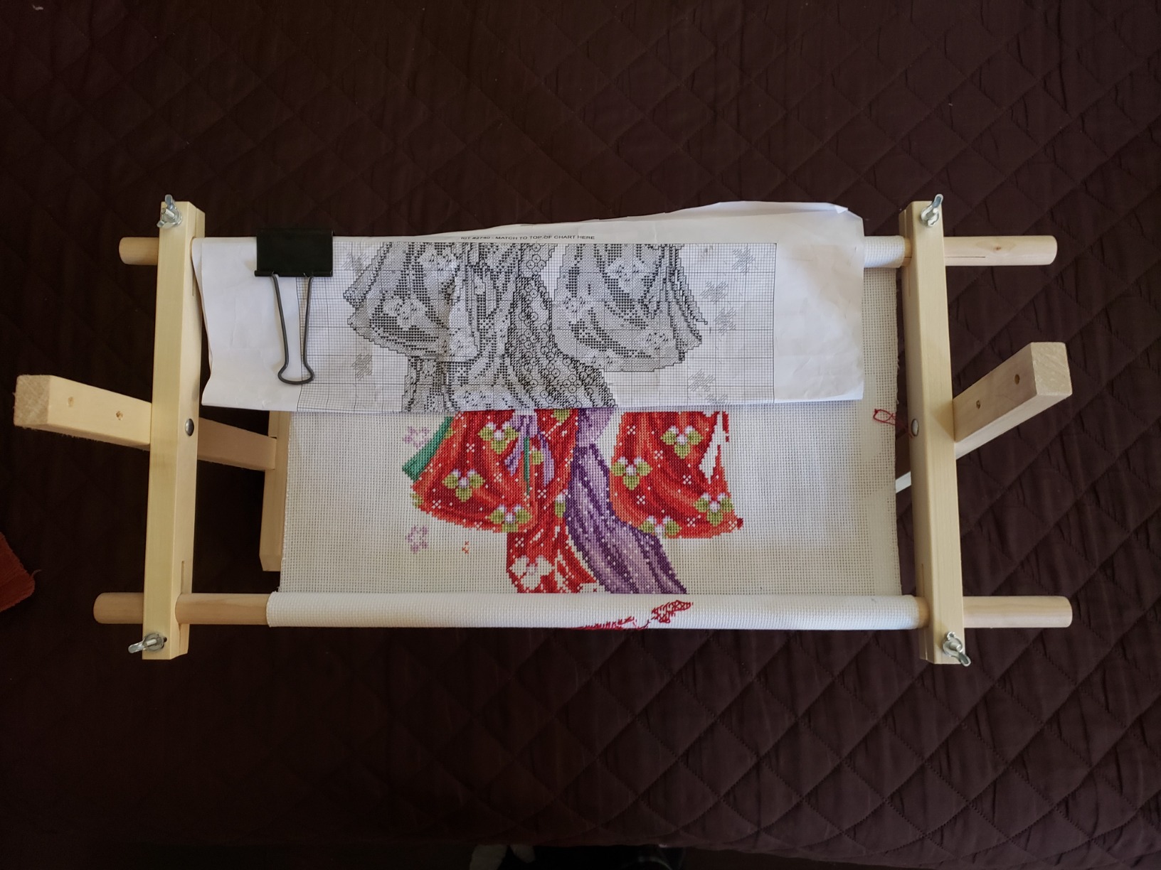Frank A. Edmunds 5850 Adjustable Lap & Table Stand with Scroll Frame, 8.5