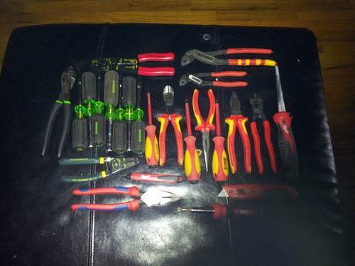 KNIPEX Tools - High Leverage Lineman's, New England Head, Multi-Component (0902240SBA), 9 inches customer photo 2