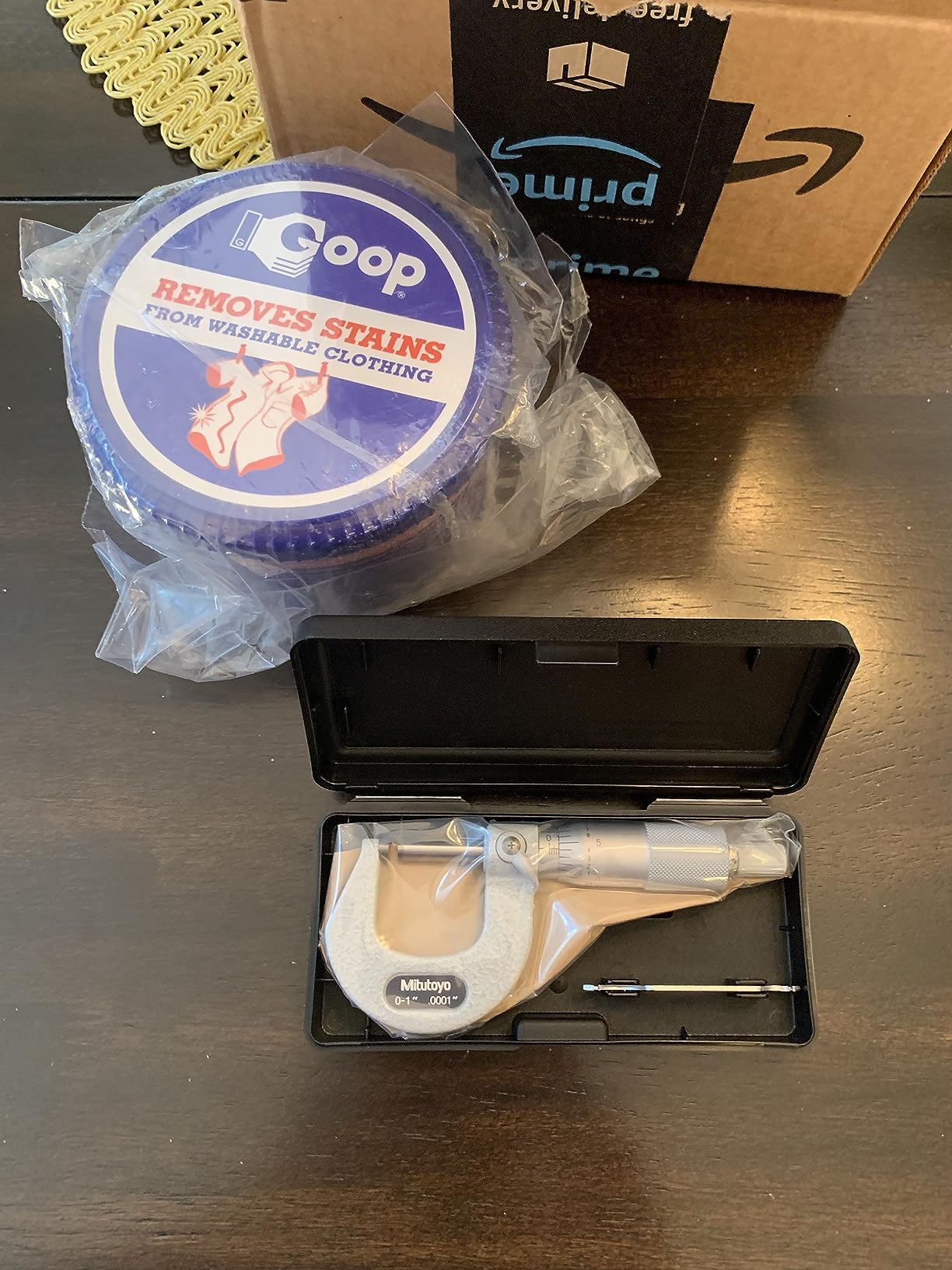 Mitutoyo 103-260 Outside Micrometer, 0-1