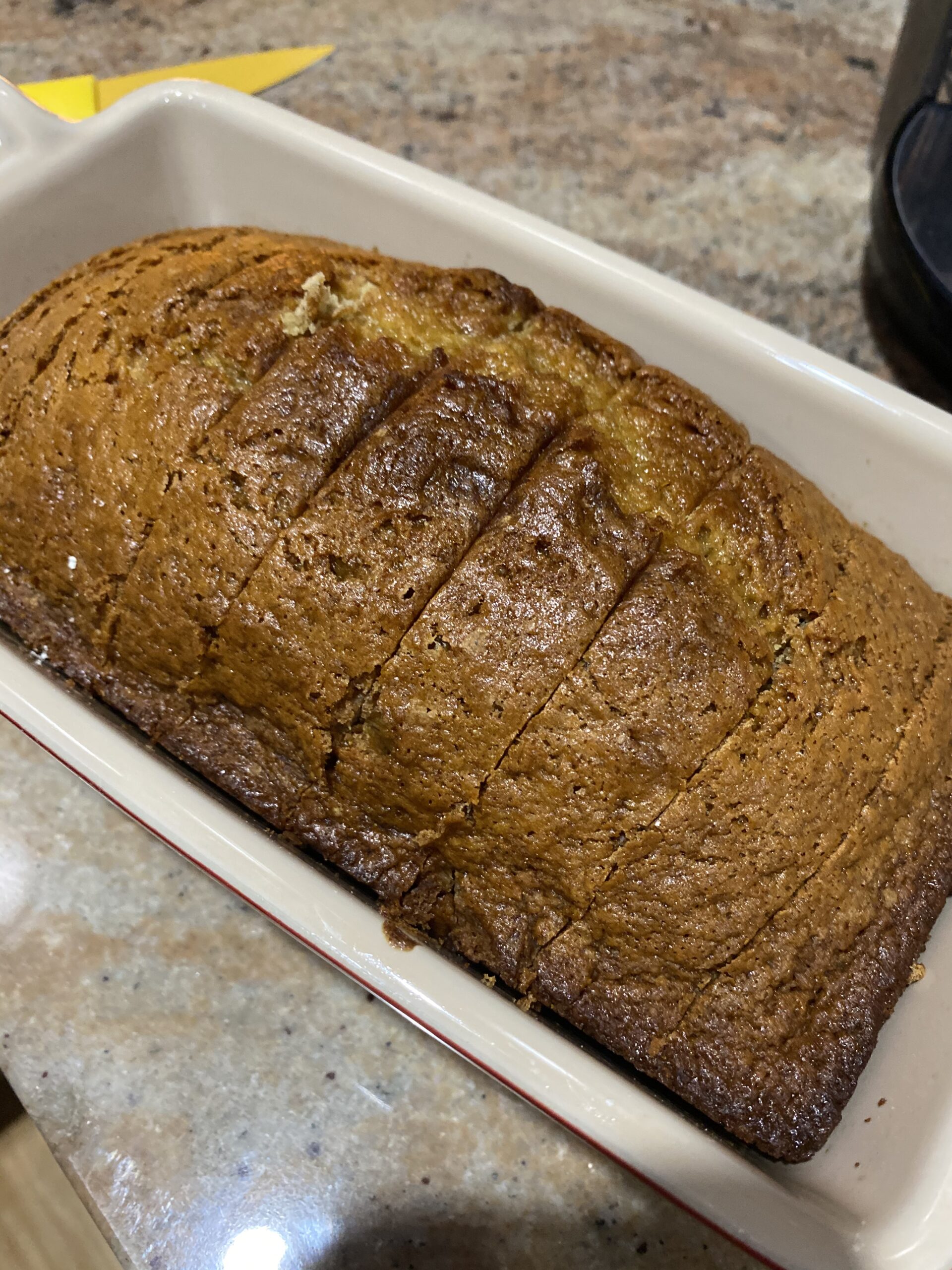 Le Creuset Stoneware Heritage Loaf Pan, 9 x 5 x 3 inches (1.5 qt.), Cerise customer photo 2