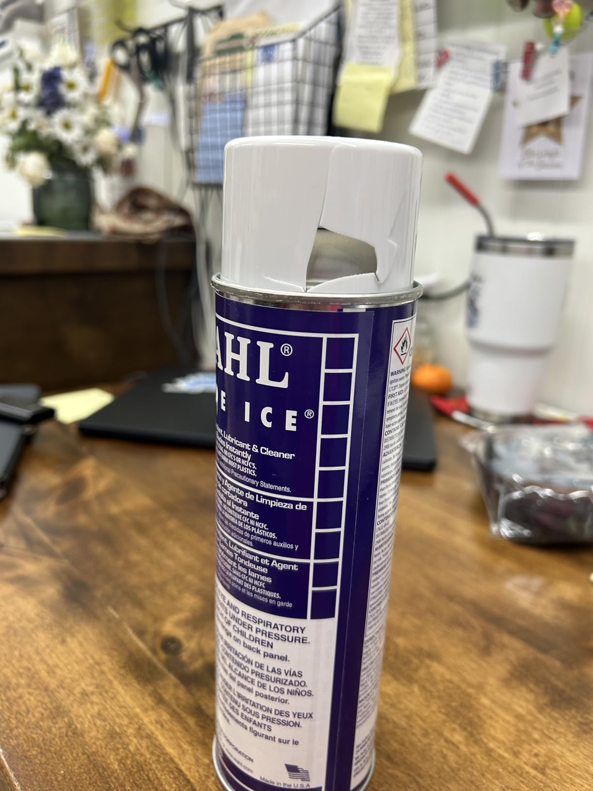Wahl Professional Blade Ice Spray, Blade Coolant, Instant Cooling Lubricant and Cleaner for Clippers and Trimmers, 14 Fl Oz customer photo 2