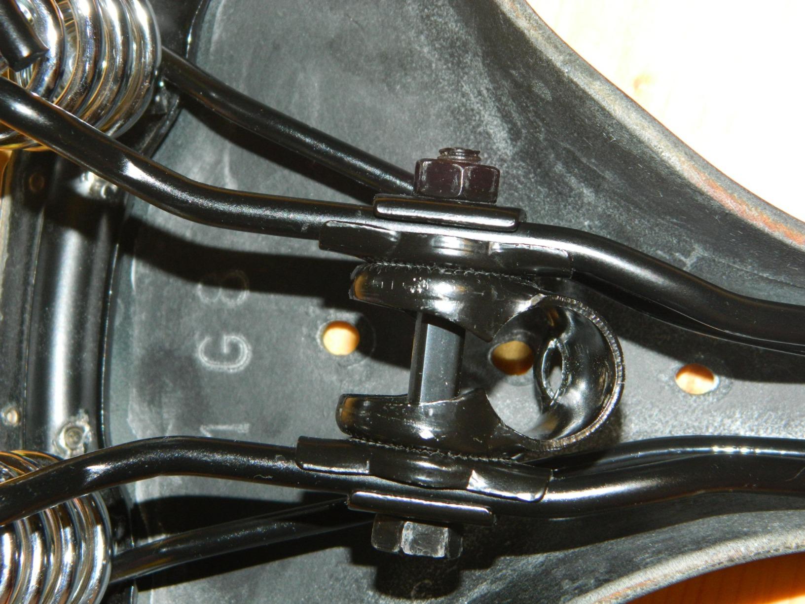 Brooks England B67, Leather Bike Saddle with Suspension Springs customer photo 1