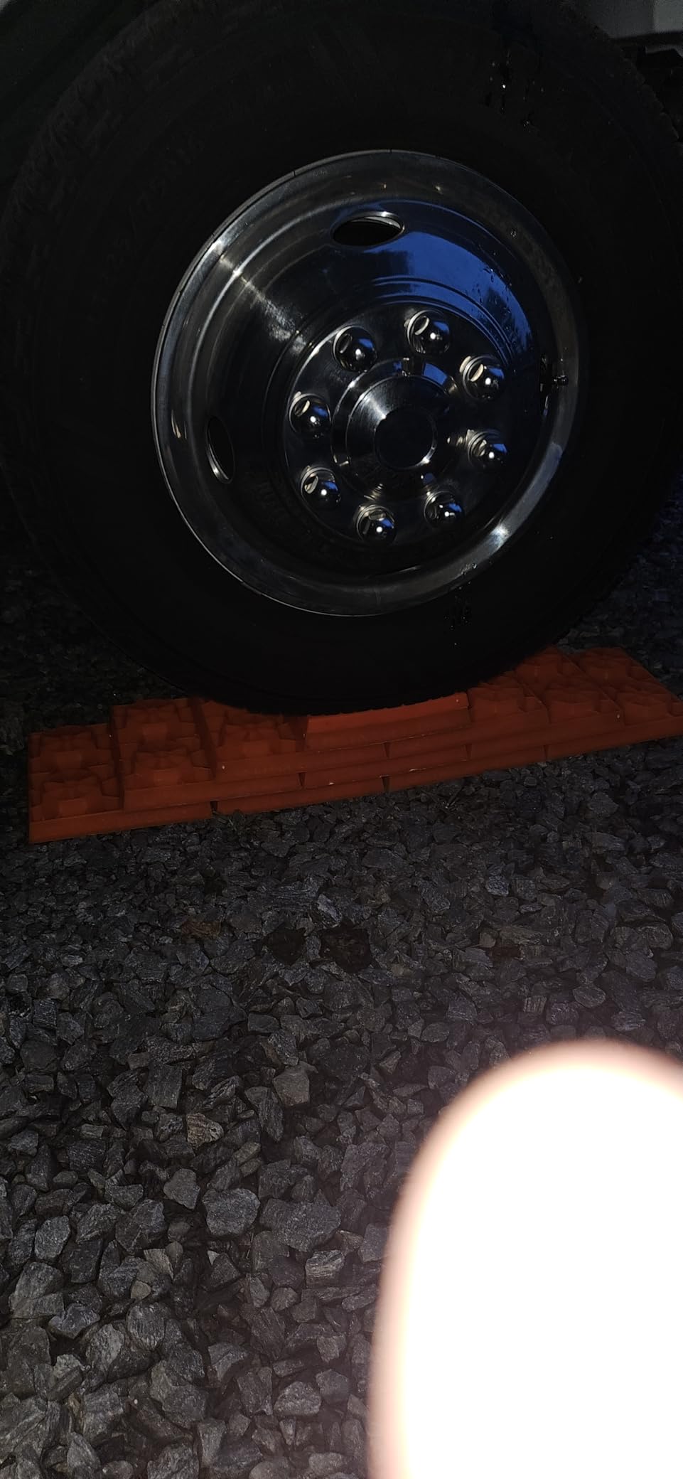Lynx Levelers 11 Pack Including 1 Lynx Cap Level Top for RV/Trailer/Motorhome/Vanlife Interlocking Leveling Blocks with Storage Bag for Most Leveling and Stabilizing Functions. 00015, Made in USA. customer photo 2