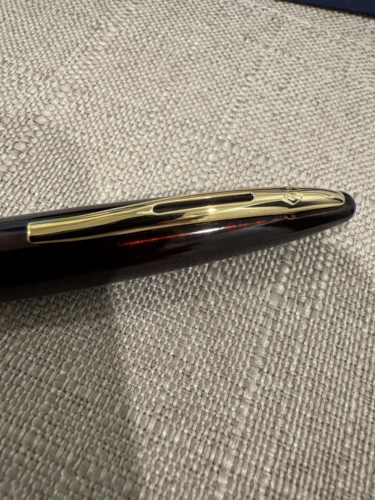 Waterman Carene Black Sea Fountain Pen | High-Gloss Black & 23k Gold Clip | Fine Nib with Blue Ink Cartridge | Gift Box customer photo 2