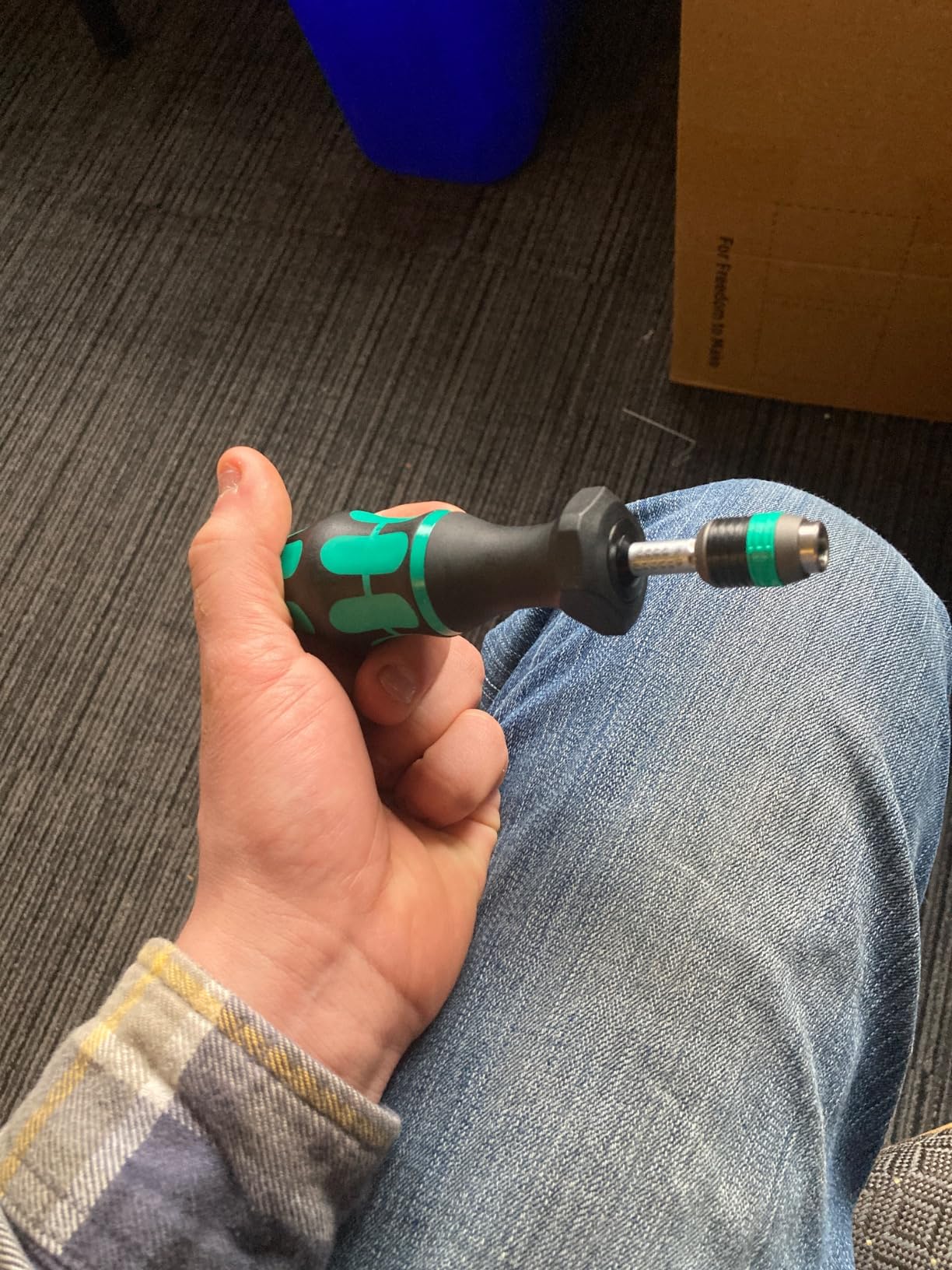 Wera 05074710001 Series 7400 Kraftform adjustable torque screwdrivers (0.1-3.0 Nm) with Rapidaptor quick-release chuck, art. no. 7441 x 1.2-3.0 Nm customer photo 1