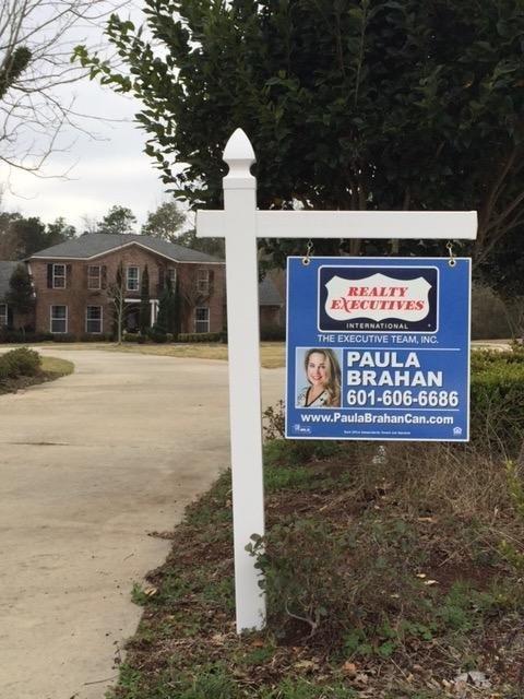 4Ever Products Vinyl PVC Real Estate Sign Post - White - 5' Tall Post (Single) customer photo 1