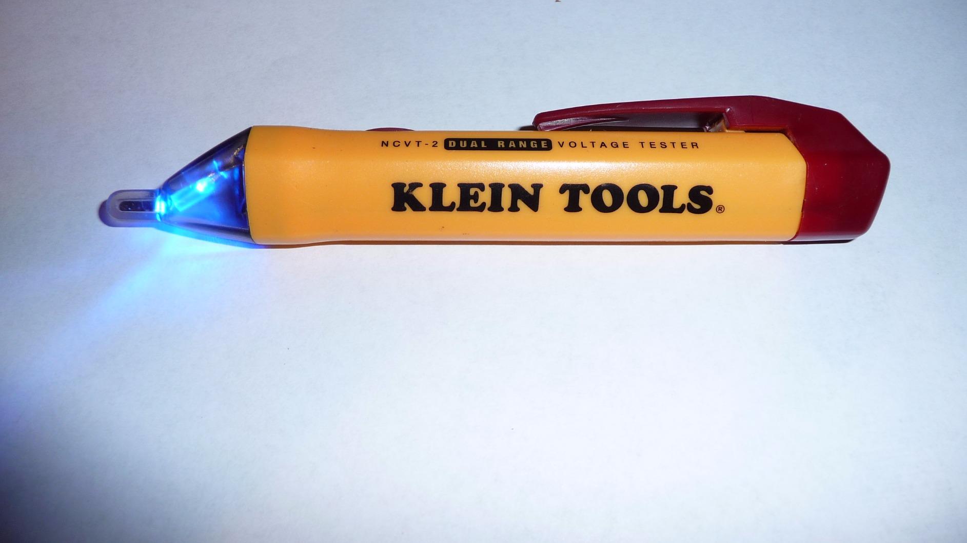 Klein Tools NCVT-2 Voltage Tester, Non-Contact Dual Range Voltage Tester Pen for Standard and Low Voltage, Outlet Tester customer photo 1