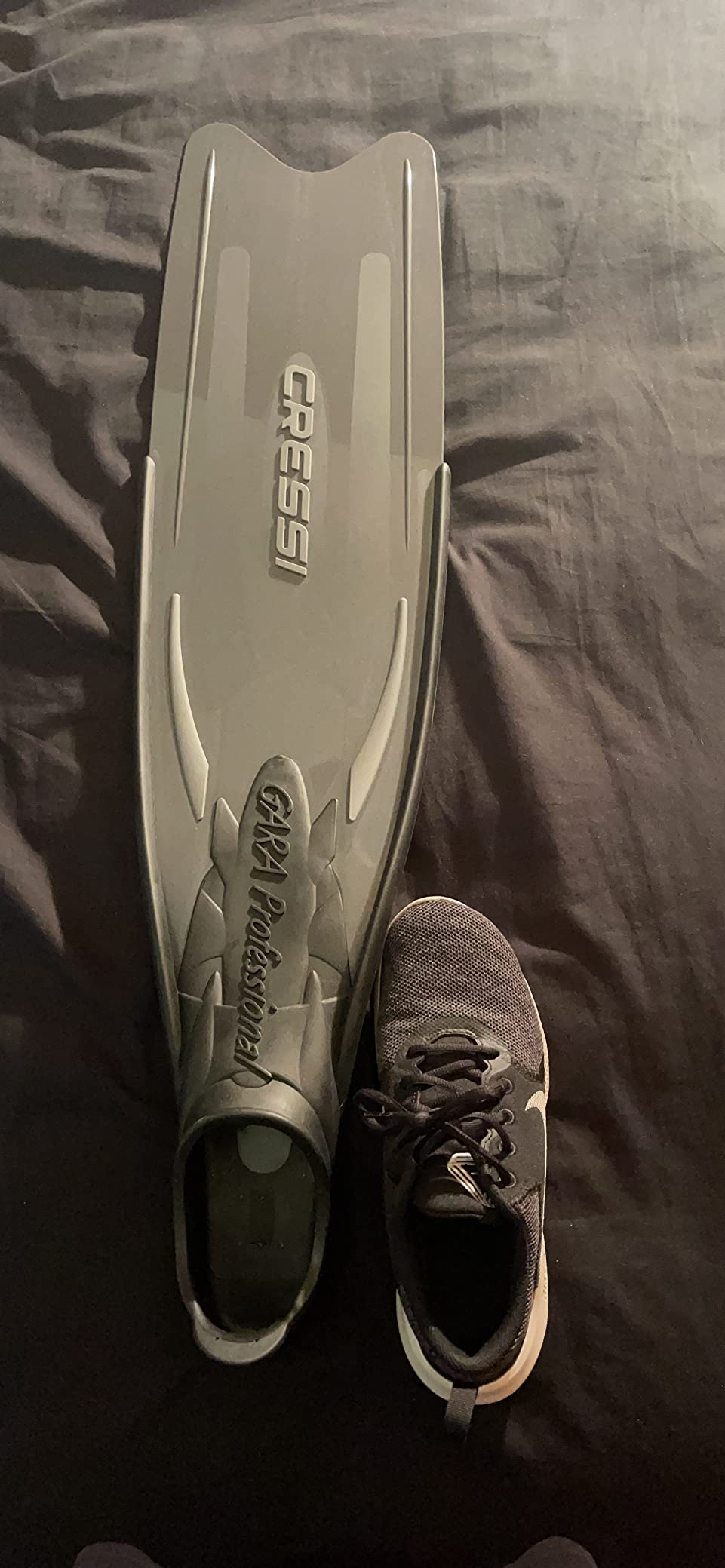 Soft Full Pocket Long Blade Fins for Freediving Speafishing | Gara Professional LD Made in Italy by Cressi: Quality Since 1946 customer photo 2