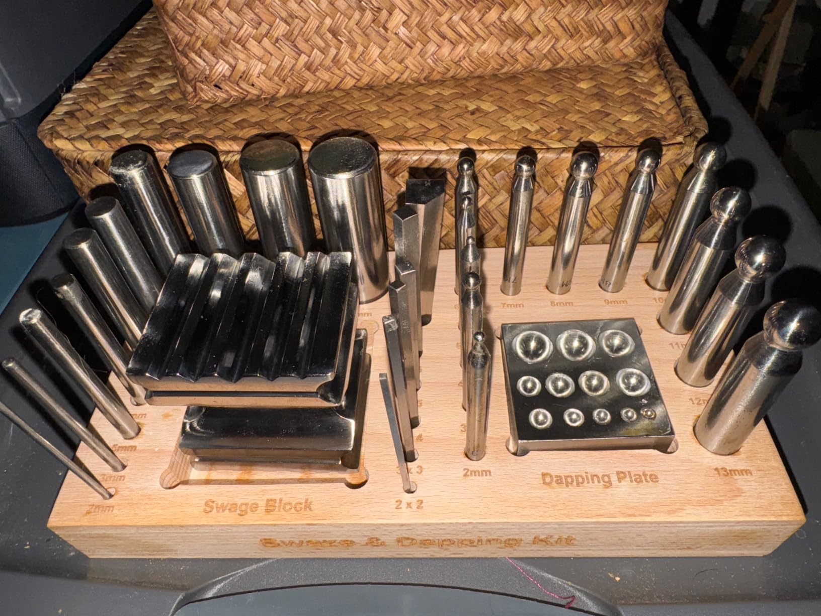 41 Piece Jewelers Doming Block Dapping Punch Set | Heavy Duty Stainless Steel Construction | Great For Jewelry Making & Metalworking customer photo 1