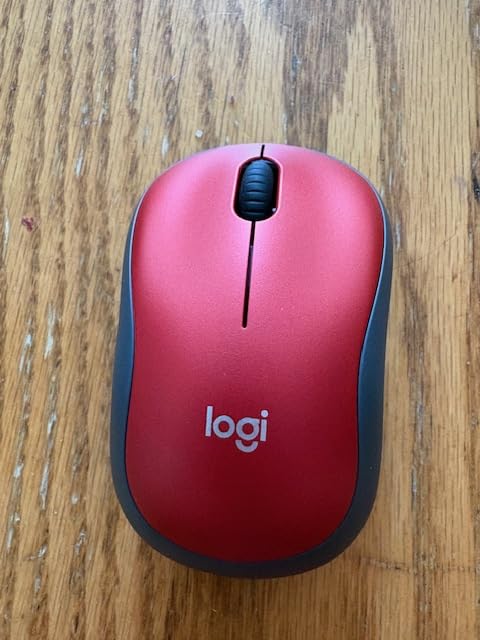 Logitech M185 Wireless Mouse, 2.4GHz with USB Mini Receiver, 12-Month Battery Life, 1000 DPI Optical Tracking, Ambidextrous, Compatible with PC, Mac, Laptop - Swift Grey customer photo 2
