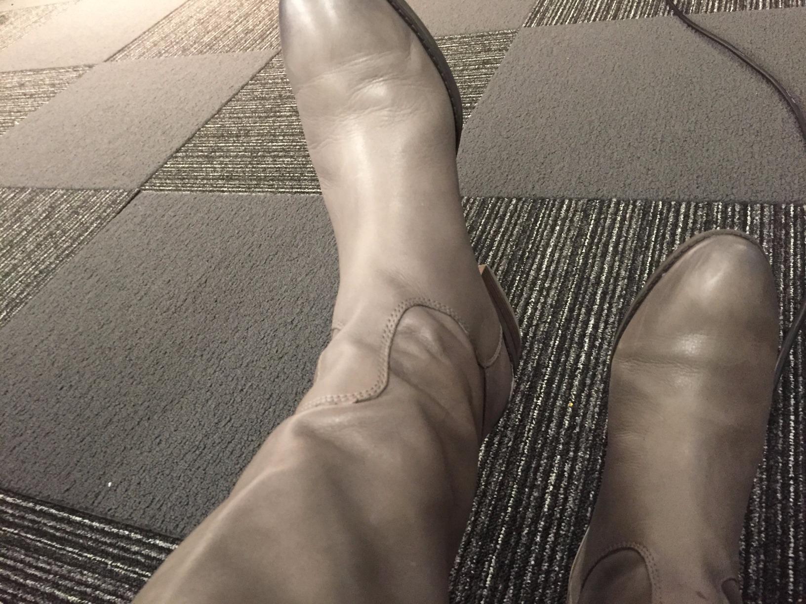 Women's Penny Leather Riding Boot customer photo 2