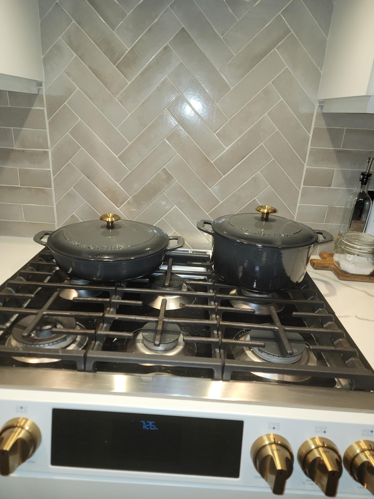Le Creuset Stoneware Heritage Covered Oval Casserole, 4 qt. (14