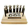 10 PC Dapping Block Punch Puncher Round Circle Metal Forming Steel 5 to 27 mm customer photo 1