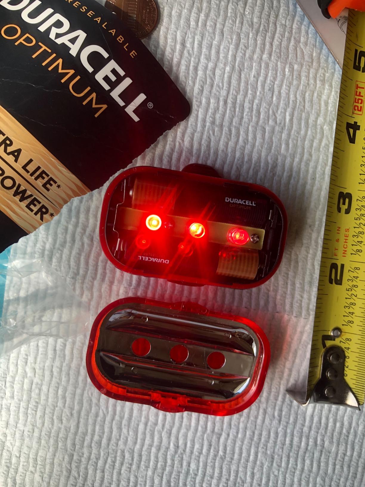 BV Bike Lights, Super Bright with 5 LED Bike Headlight & 3 LED Rear, Bike Lights for Night Riding with Quick-Release, Waterproof Bicycle Light Set, Bike Accessories, Bicycle Accessories, Flashlight customer photo 1
